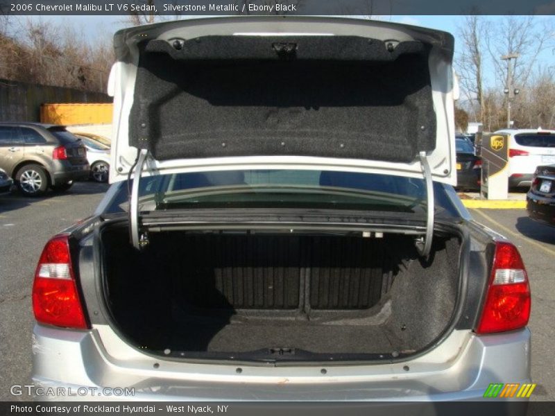 Silverstone Metallic / Ebony Black 2006 Chevrolet Malibu LT V6 Sedan