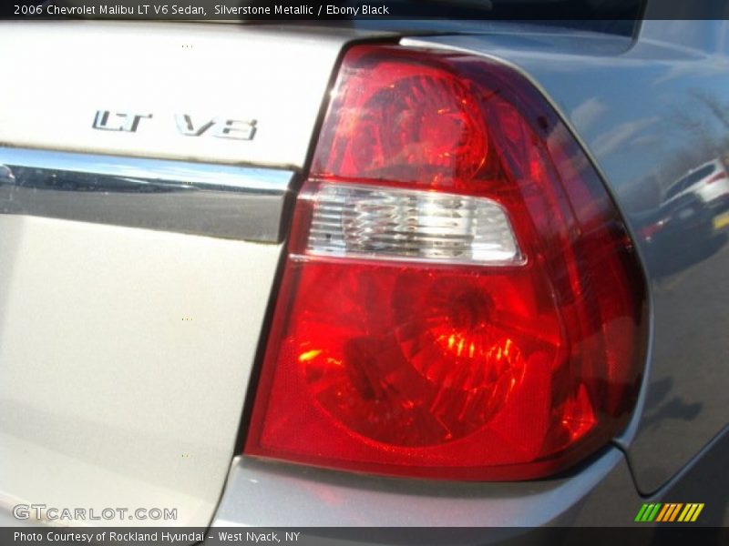 Silverstone Metallic / Ebony Black 2006 Chevrolet Malibu LT V6 Sedan