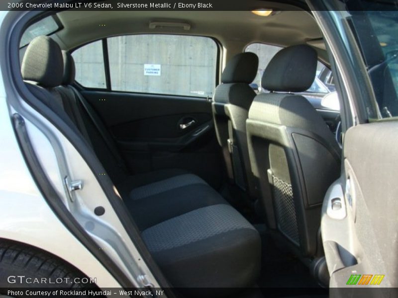 Silverstone Metallic / Ebony Black 2006 Chevrolet Malibu LT V6 Sedan