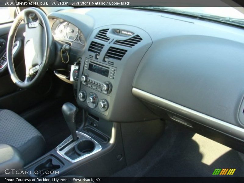 Silverstone Metallic / Ebony Black 2006 Chevrolet Malibu LT V6 Sedan