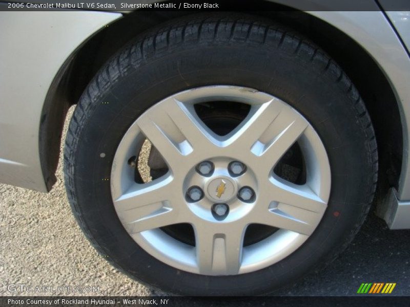 Silverstone Metallic / Ebony Black 2006 Chevrolet Malibu LT V6 Sedan