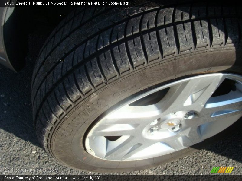 Silverstone Metallic / Ebony Black 2006 Chevrolet Malibu LT V6 Sedan