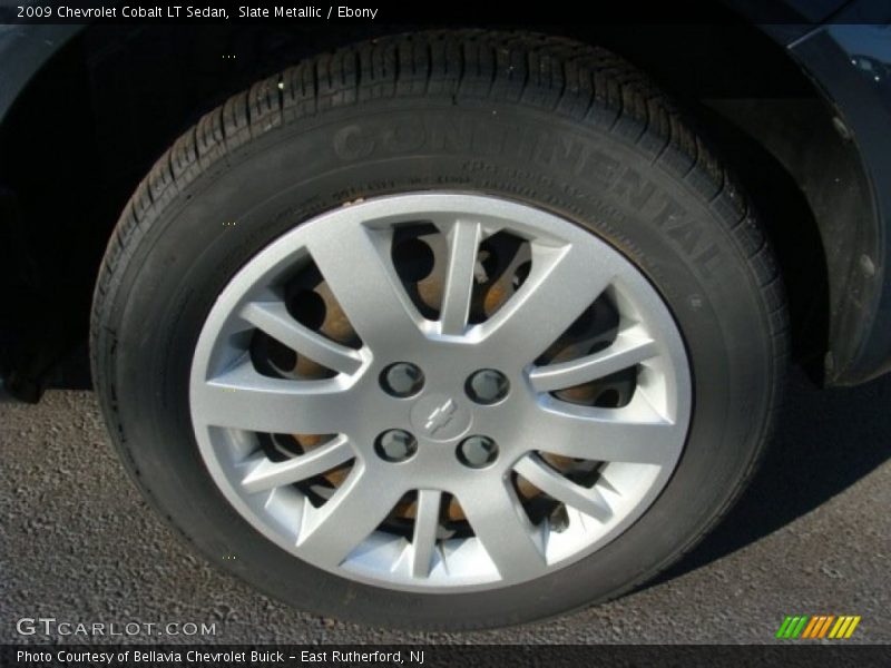 Slate Metallic / Ebony 2009 Chevrolet Cobalt LT Sedan