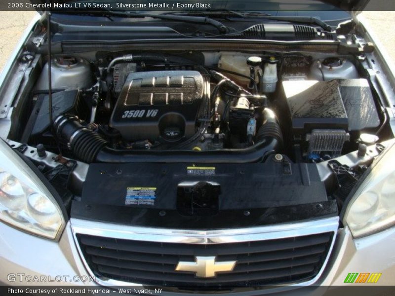 Silverstone Metallic / Ebony Black 2006 Chevrolet Malibu LT V6 Sedan