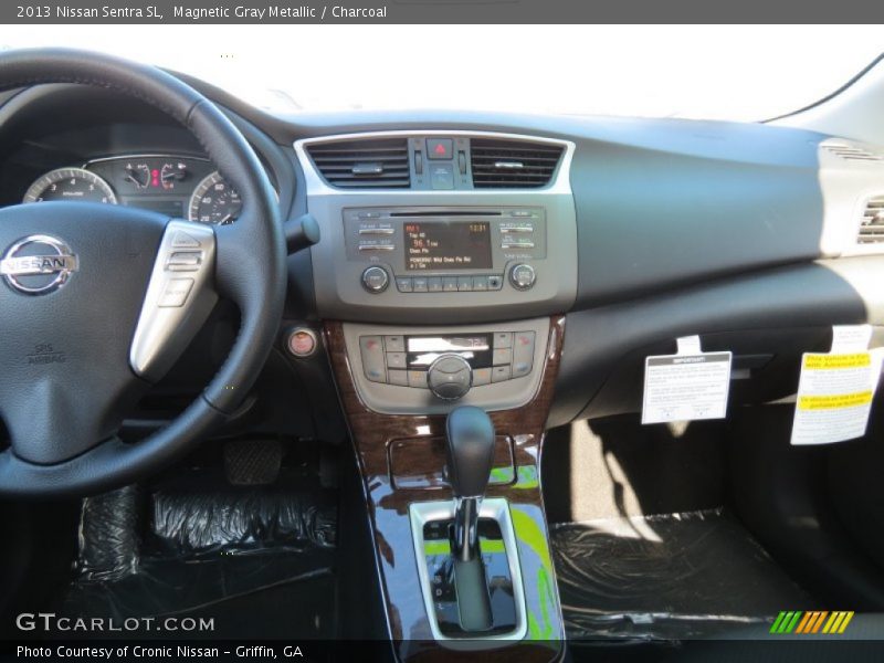 Magnetic Gray Metallic / Charcoal 2013 Nissan Sentra SL