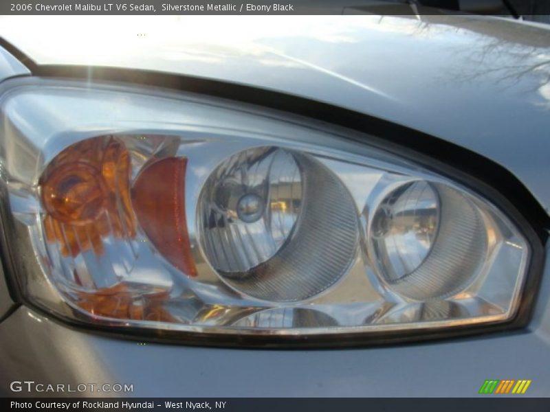 Silverstone Metallic / Ebony Black 2006 Chevrolet Malibu LT V6 Sedan