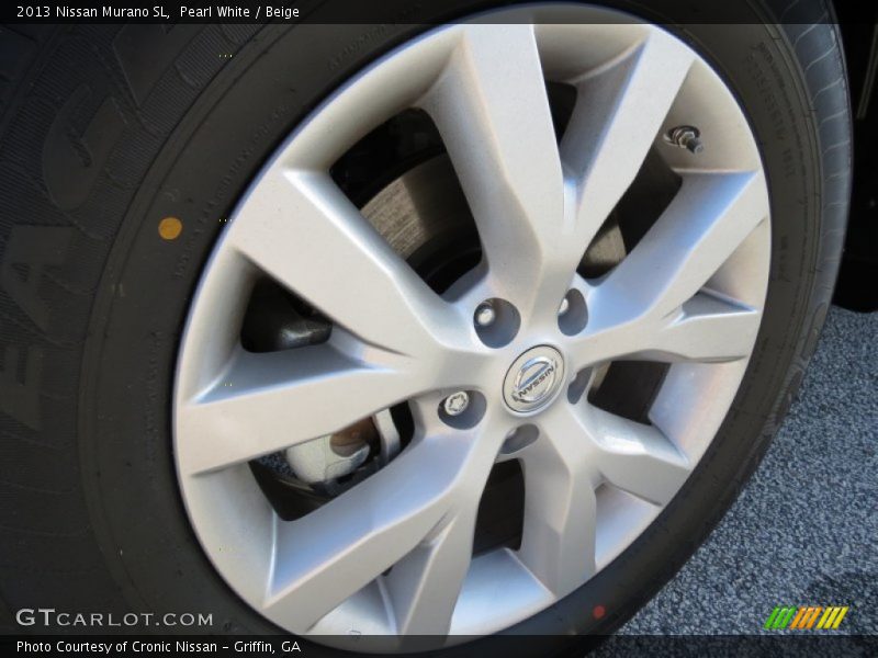 Pearl White / Beige 2013 Nissan Murano SL