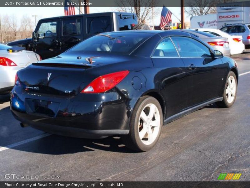  2007 G6 GT Convertible Black