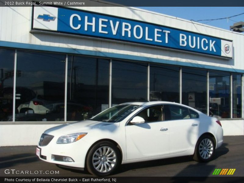 Summit White / Cashmere 2012 Buick Regal