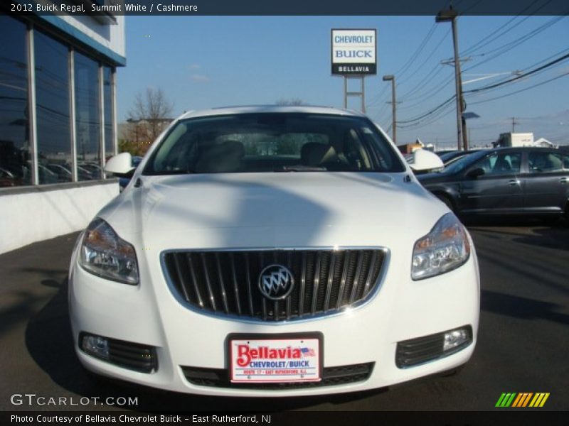 Summit White / Cashmere 2012 Buick Regal