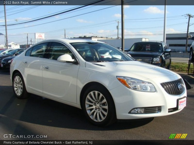 Summit White / Cashmere 2012 Buick Regal