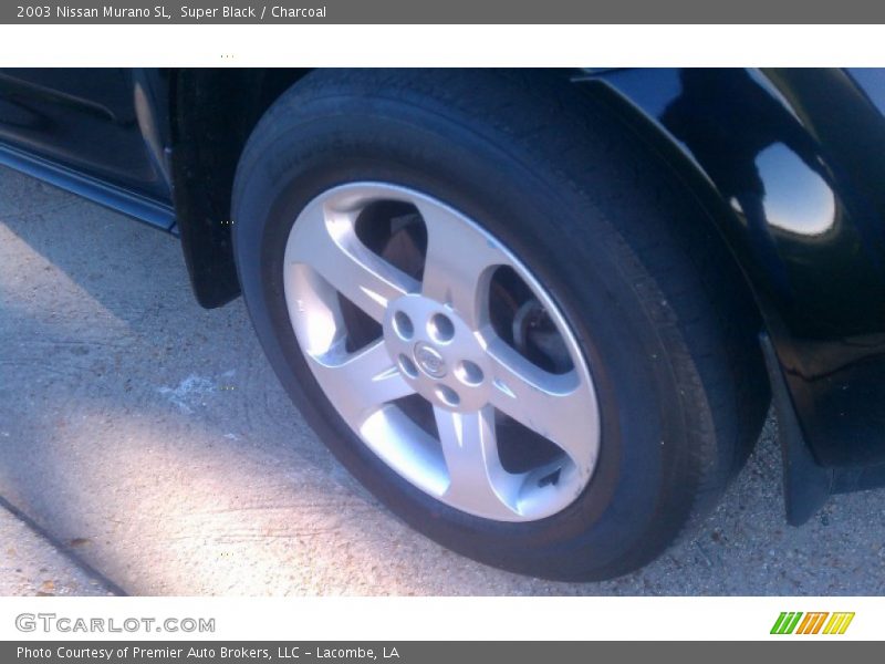 Super Black / Charcoal 2003 Nissan Murano SL