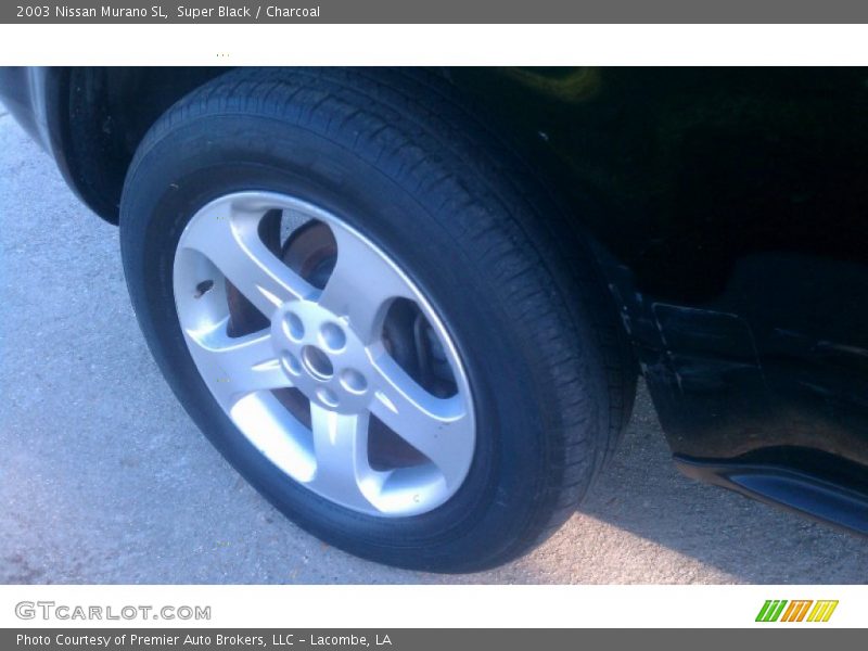 Super Black / Charcoal 2003 Nissan Murano SL