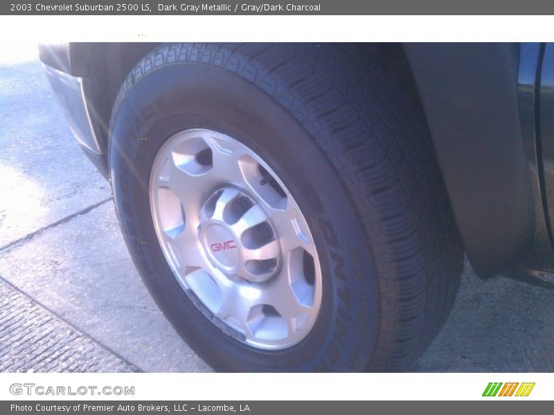 Dark Gray Metallic / Gray/Dark Charcoal 2003 Chevrolet Suburban 2500 LS