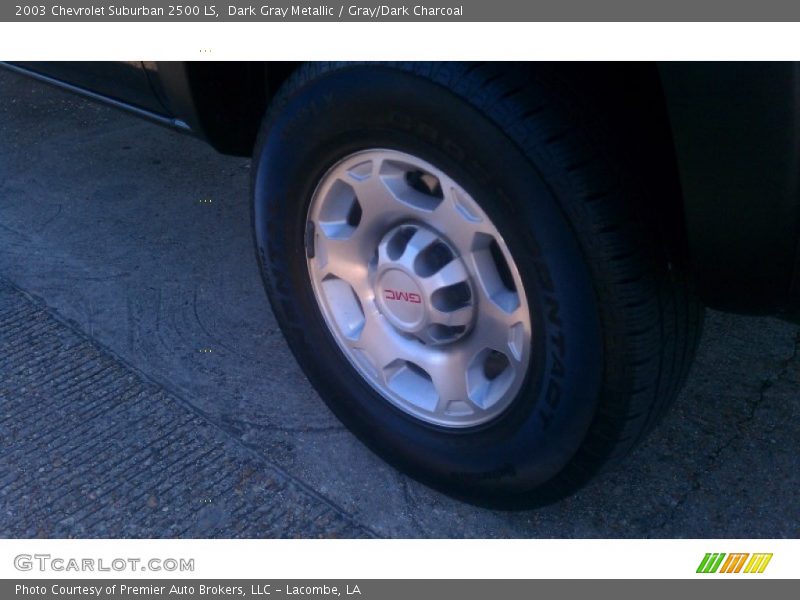 Dark Gray Metallic / Gray/Dark Charcoal 2003 Chevrolet Suburban 2500 LS