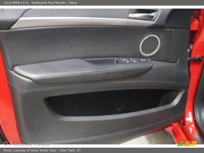 Melbourne Red Metallic / Black 2010 BMW X6 M