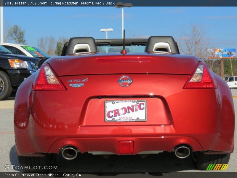 Magma Red / Black 2013 Nissan 370Z Sport Touring Roadster
