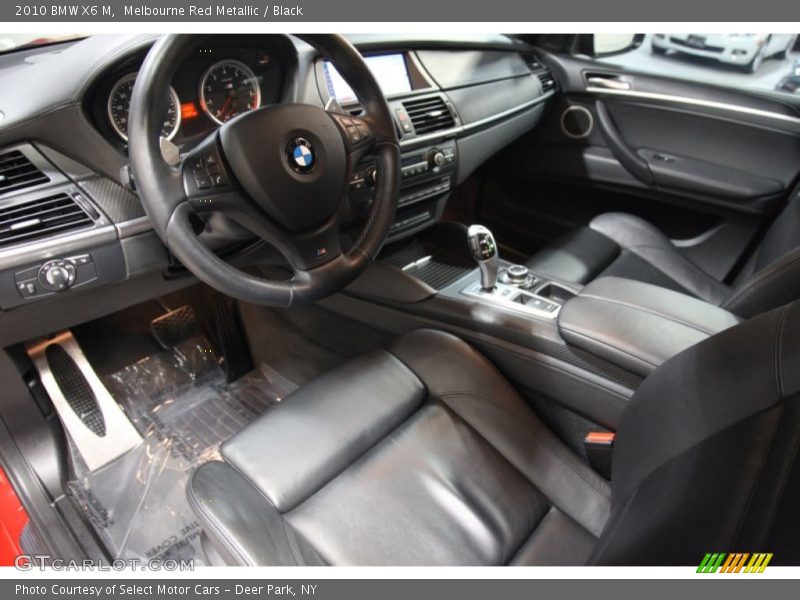 Melbourne Red Metallic / Black 2010 BMW X6 M