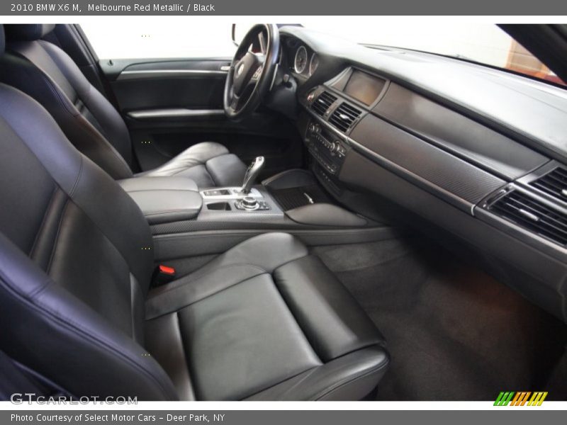  2010 X6 M  Black Interior