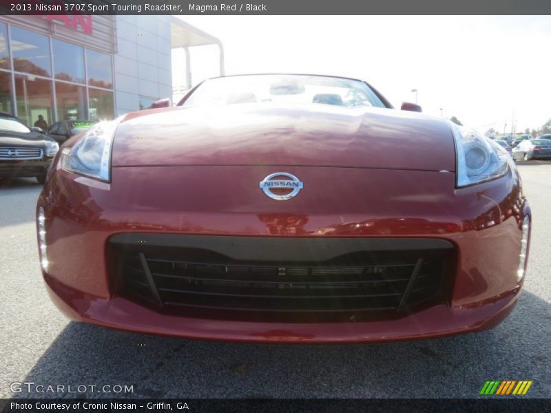 Magma Red / Black 2013 Nissan 370Z Sport Touring Roadster