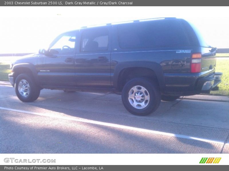 Dark Gray Metallic / Gray/Dark Charcoal 2003 Chevrolet Suburban 2500 LS