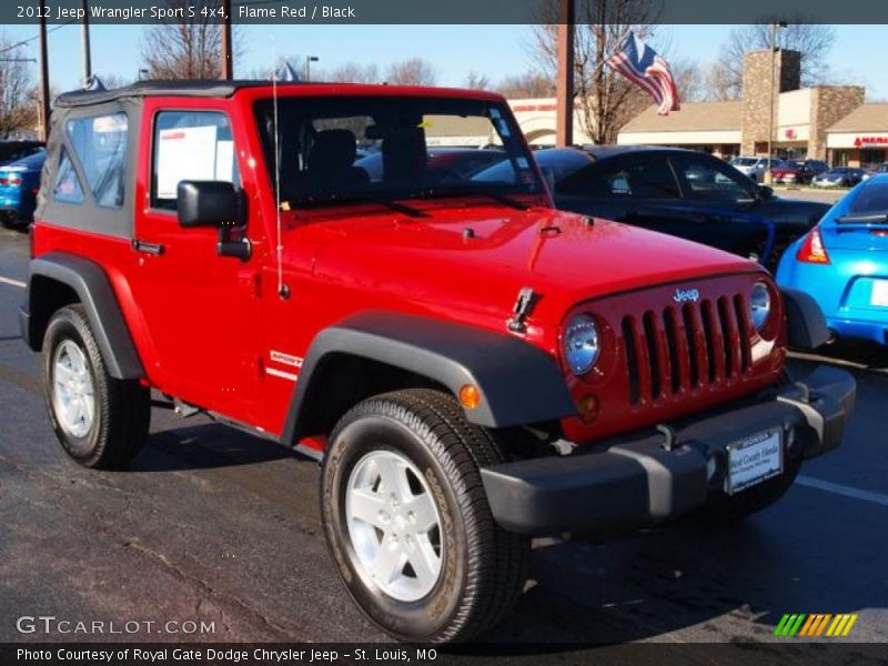 Front 3/4 View of 2012 Wrangler Sport S 4x4