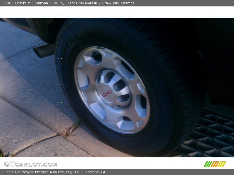 Dark Gray Metallic / Gray/Dark Charcoal 2003 Chevrolet Suburban 2500 LS