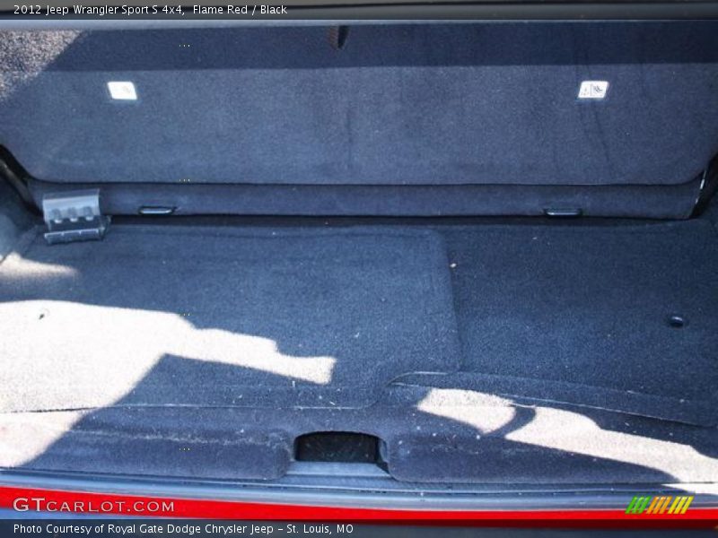 Flame Red / Black 2012 Jeep Wrangler Sport S 4x4