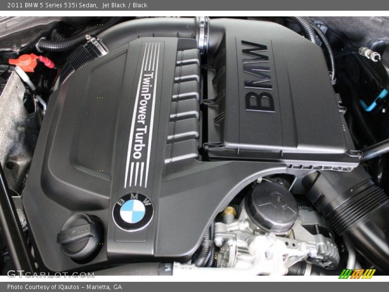  2011 5 Series 535i Sedan Engine - 3.0 Liter TwinPower Turbocharged DFI DOHC 24-Valve VVT Inline 6 Cylinder