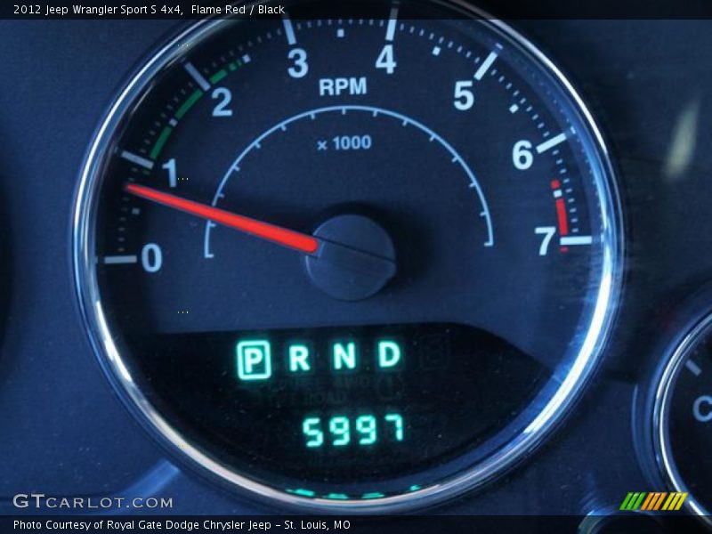 Flame Red / Black 2012 Jeep Wrangler Sport S 4x4