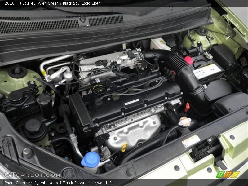 Alien Green / Black Soul Logo Cloth 2010 Kia Soul +