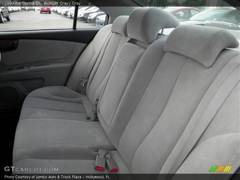 Midnight Gray / Gray 2009 Kia Optima EX
