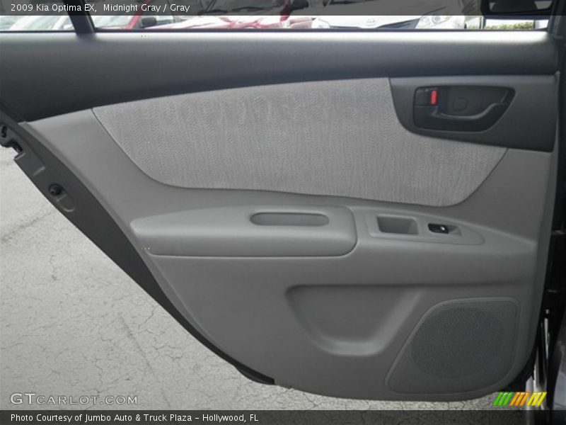 Midnight Gray / Gray 2009 Kia Optima EX