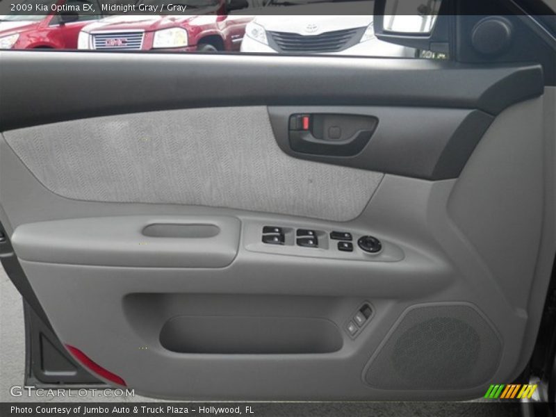 Midnight Gray / Gray 2009 Kia Optima EX