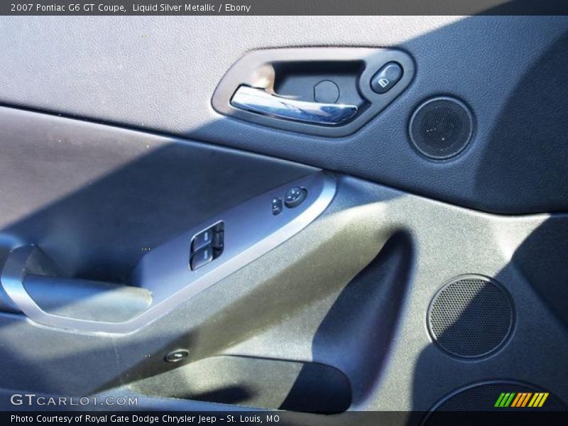 Liquid Silver Metallic / Ebony 2007 Pontiac G6 GT Coupe