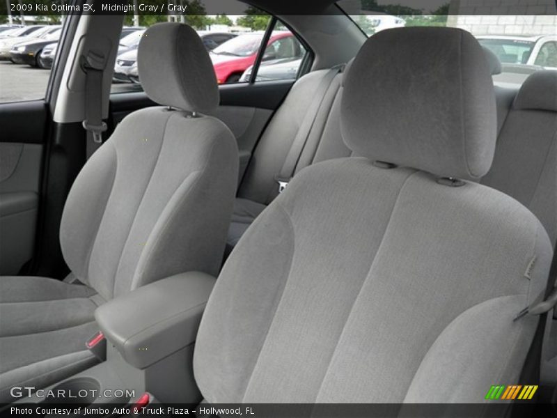 Midnight Gray / Gray 2009 Kia Optima EX