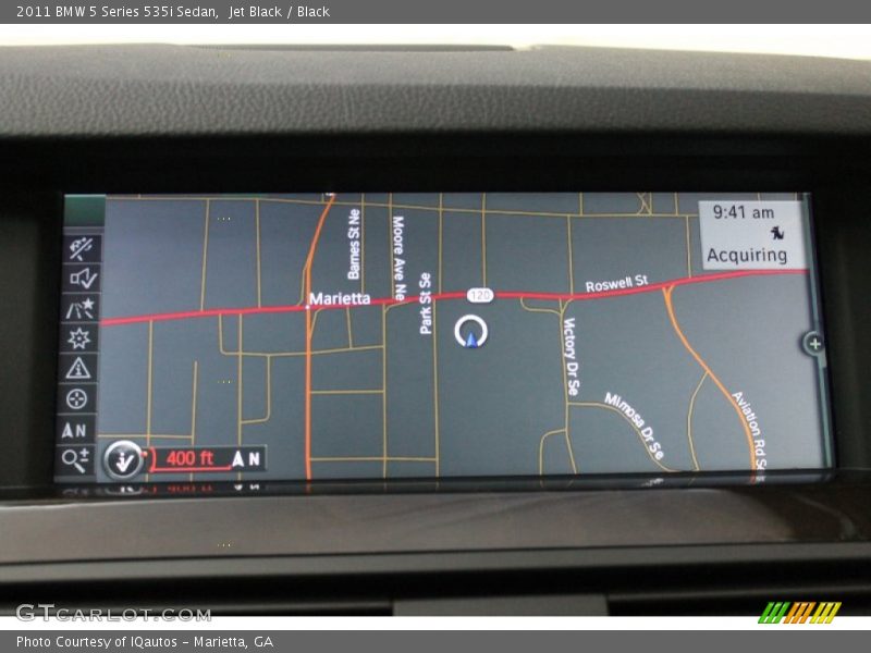 Navigation of 2011 5 Series 535i Sedan