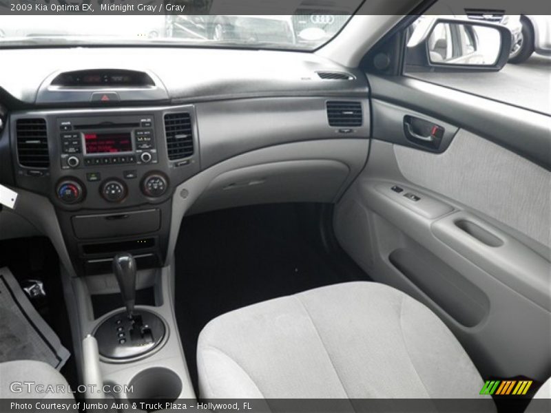 Midnight Gray / Gray 2009 Kia Optima EX