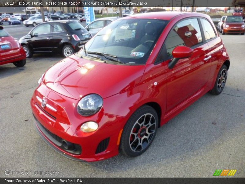 Front 3/4 View of 2013 500 Turbo