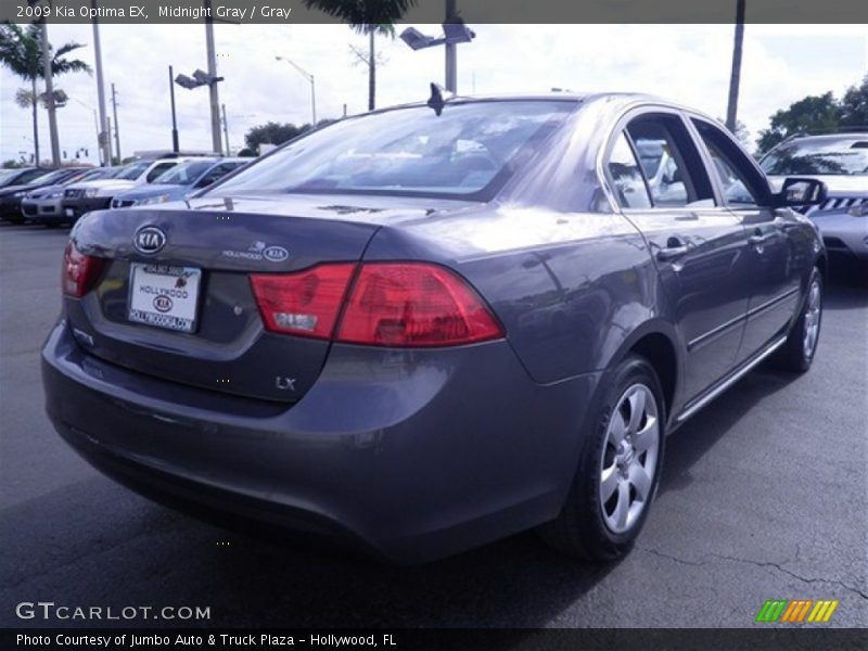 Midnight Gray / Gray 2009 Kia Optima EX