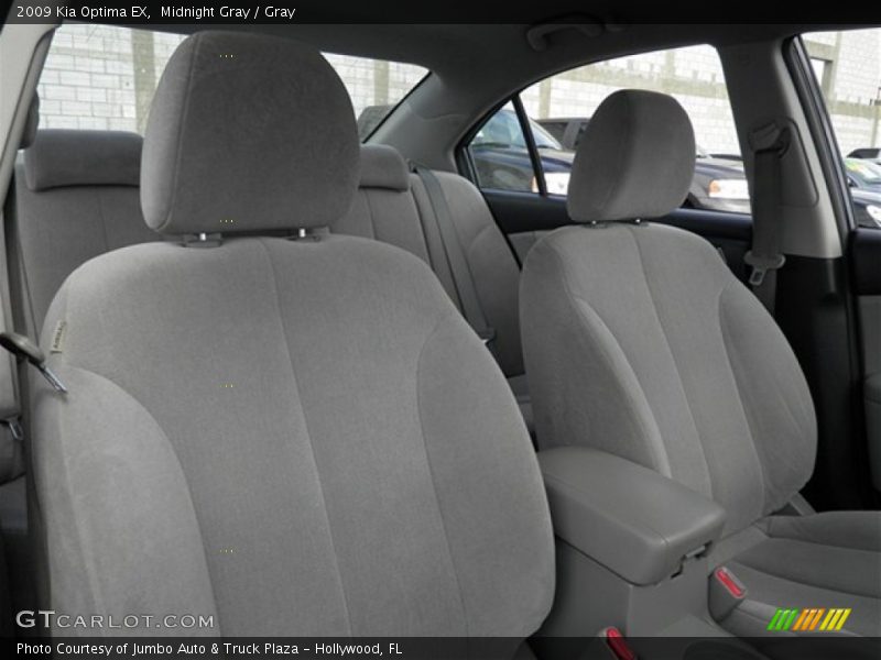 Midnight Gray / Gray 2009 Kia Optima EX