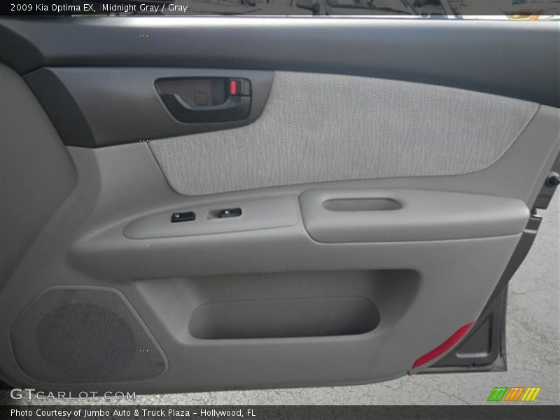 Midnight Gray / Gray 2009 Kia Optima EX