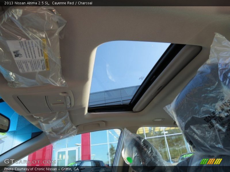 Cayenne Red / Charcoal 2013 Nissan Altima 2.5 SL