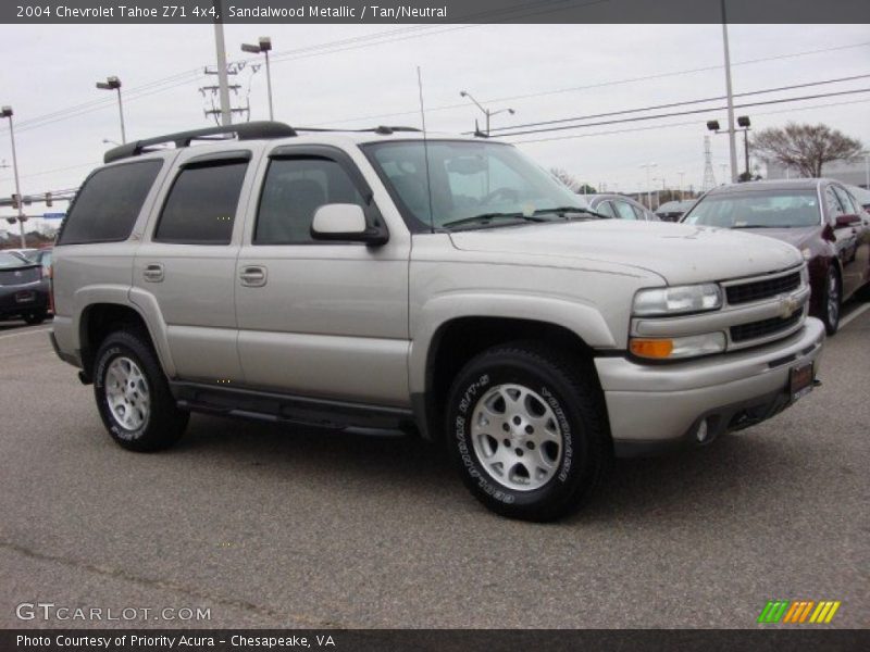  2004 Tahoe Z71 4x4 Sandalwood Metallic