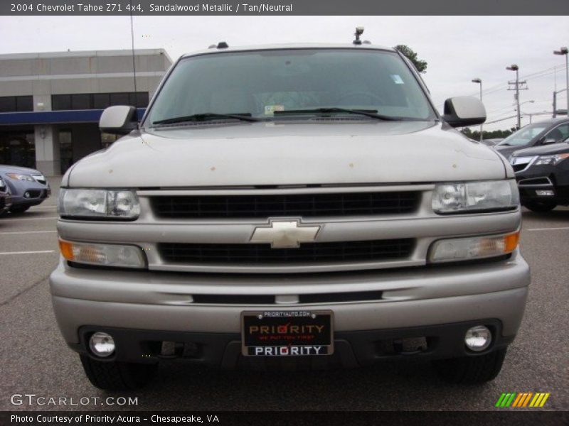 Sandalwood Metallic / Tan/Neutral 2004 Chevrolet Tahoe Z71 4x4