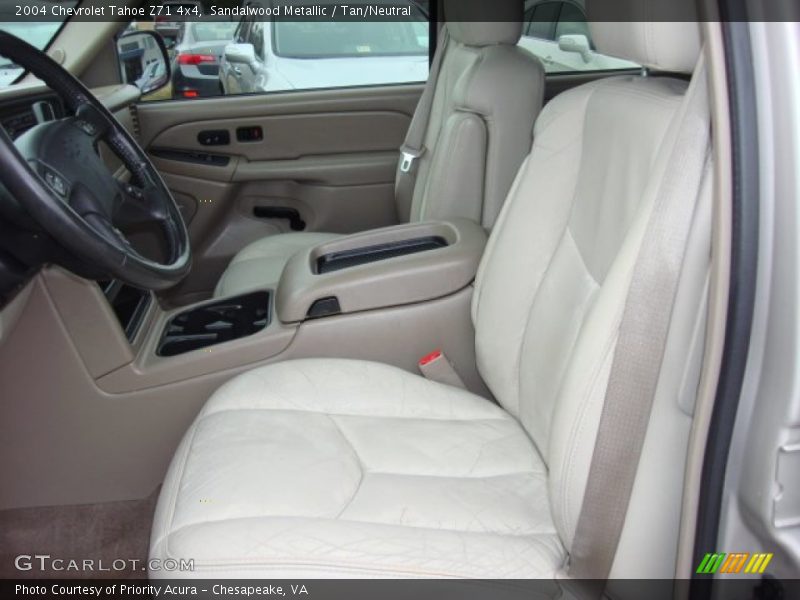 Sandalwood Metallic / Tan/Neutral 2004 Chevrolet Tahoe Z71 4x4