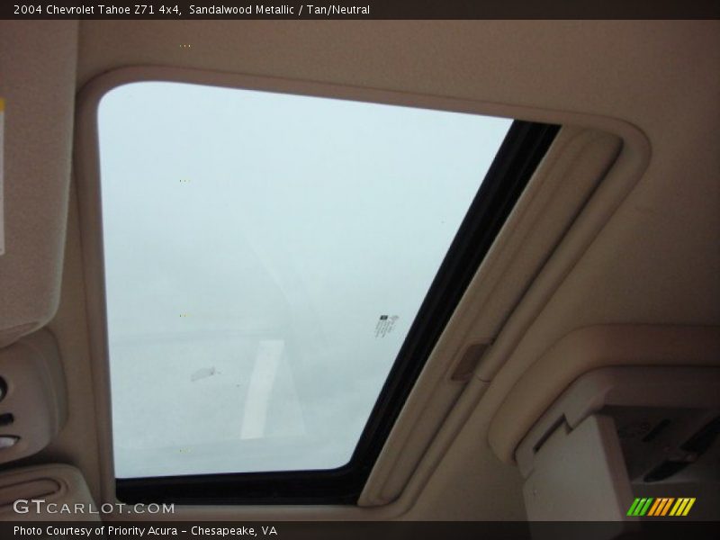Sandalwood Metallic / Tan/Neutral 2004 Chevrolet Tahoe Z71 4x4