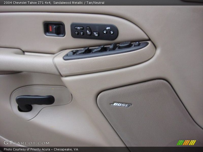 Sandalwood Metallic / Tan/Neutral 2004 Chevrolet Tahoe Z71 4x4