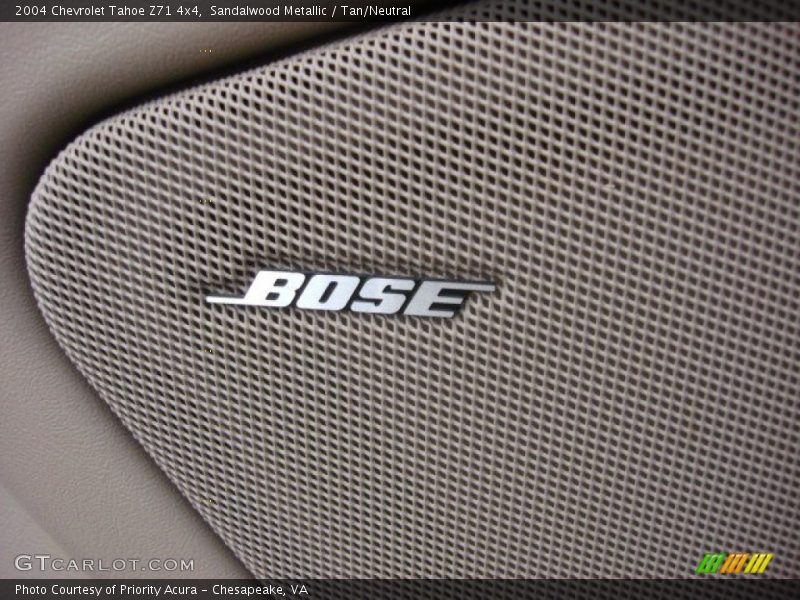 Audio System of 2004 Tahoe Z71 4x4
