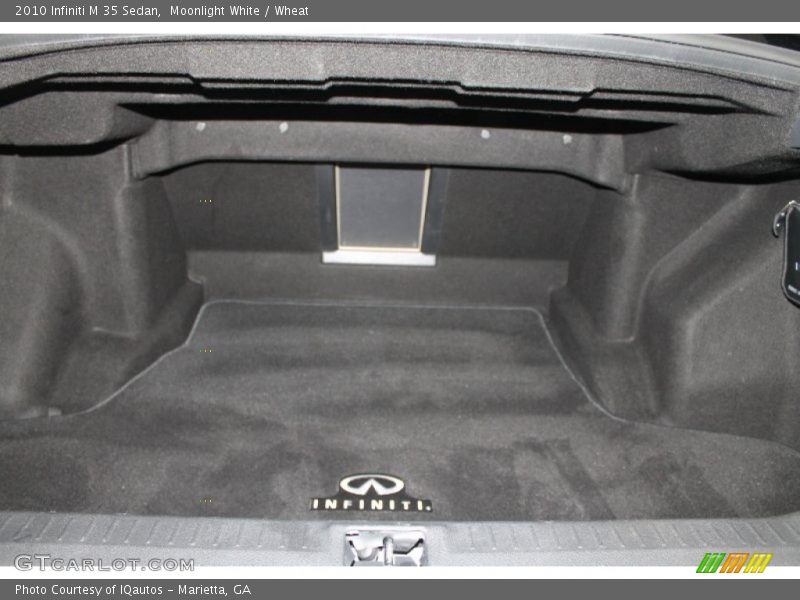 Moonlight White / Wheat 2010 Infiniti M 35 Sedan